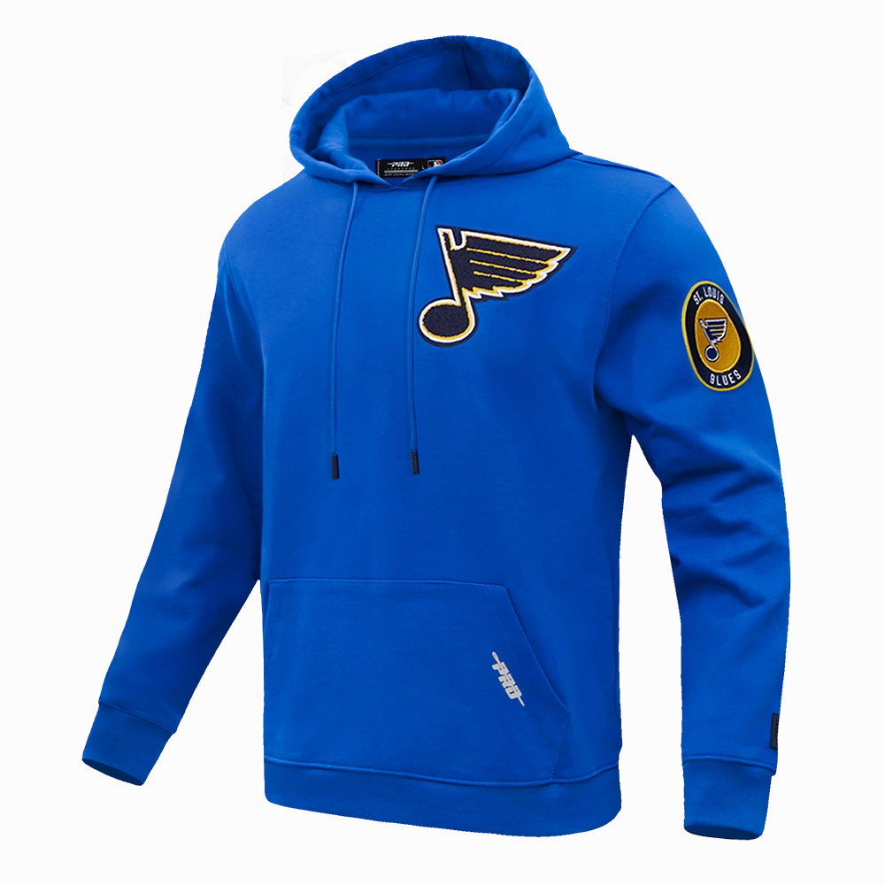 SUDADERA CON GORRO NHL ST. LOUIS BLUES CLASSIC CHENILLE