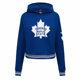 SUDADERA CON GORRO NHL TORONTO MAPLE LEAFS RETRO CLASSICS PARA MUJER