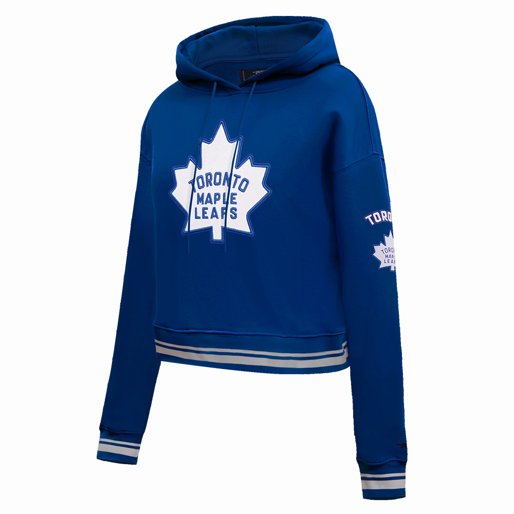 SUDADERA CON GORRO NHL TORONTO MAPLE LEAFS RETRO CLASSICS PARA MUJER