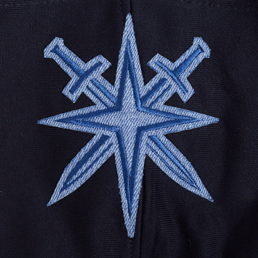 SUDADERA CON GORRO NHL VEGAS GOLDEN KNIGHTS VARSITY BLUES