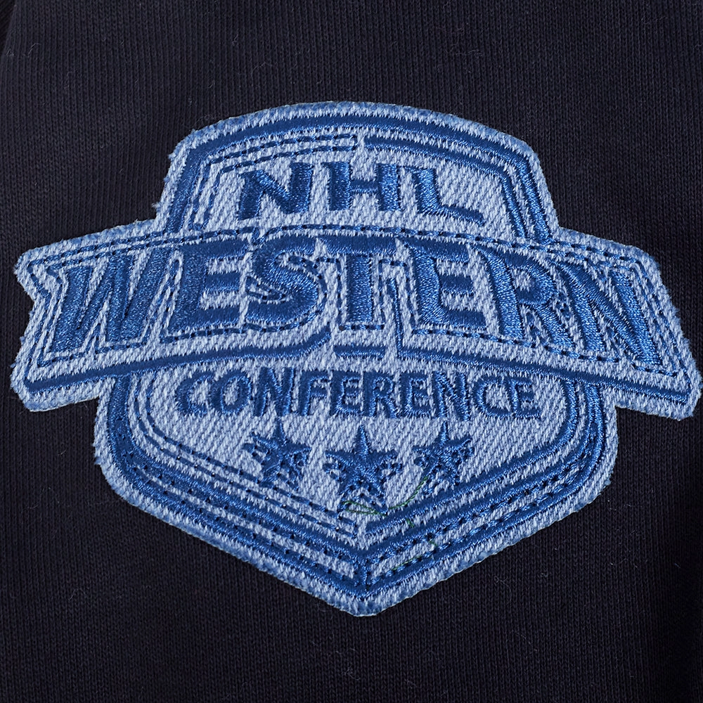 SUDADERA CON GORRO NHL VEGAS GOLDEN KNIGHTS VARSITY BLUES