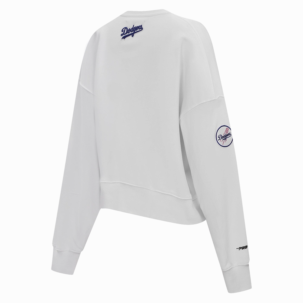 SUDADERA DE CUELLO REDONDO MLB LOS ANGELES DODGERS CLASSIC ESSENTIALS PARA MUJER