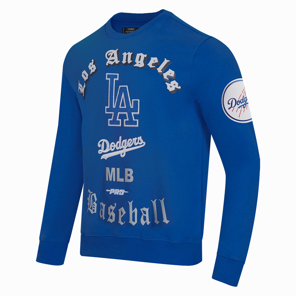 SUDADERA DE CUELLO REDONDO MLB LOS ANGELES DODGERS OLD ENGLISH