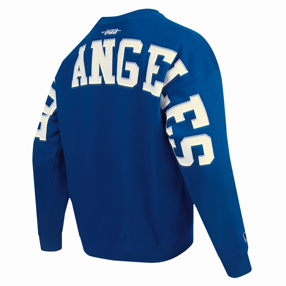 SUDADERA DE CUELLO REDONDO MLB LOS ANGELES DODGERS WINGSPAN
