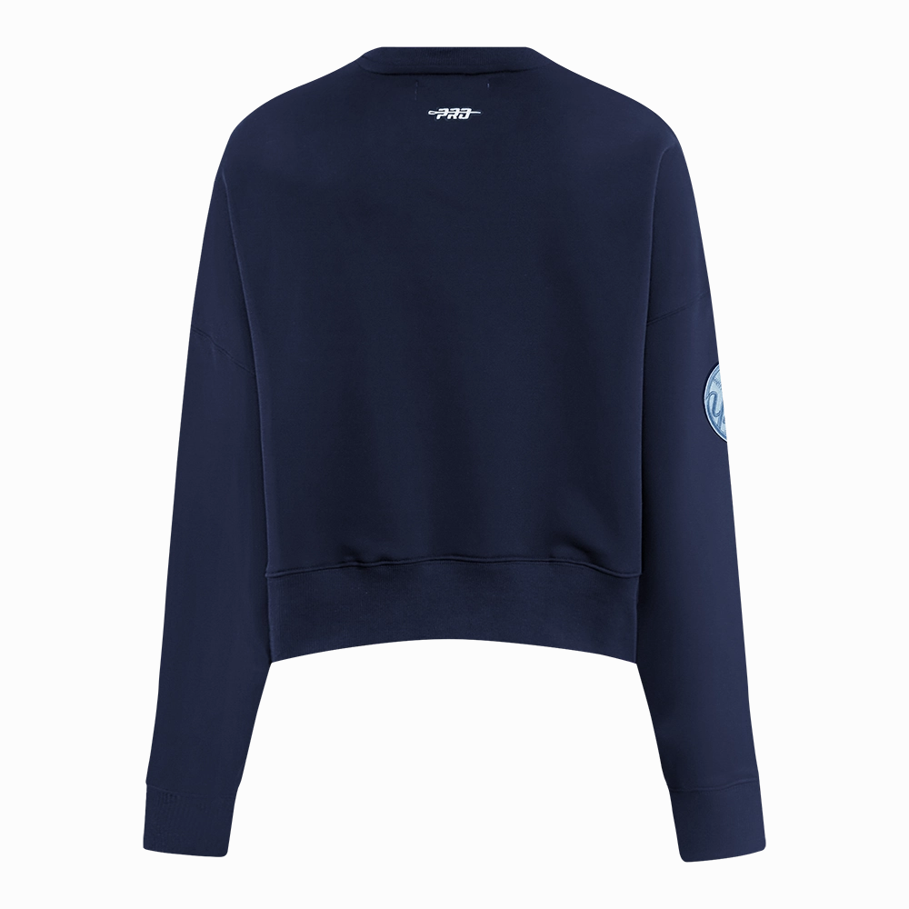 SUDADERA DE CUELLO REDONDO MLB NEW YORK YANKEES COUNTRY CLUB PARA MUJER