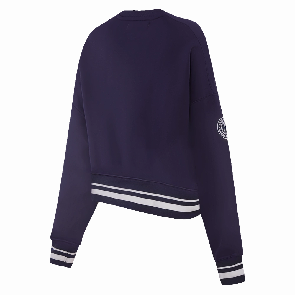 SUDADERA DE CUELLO REDONDO MLB NEW YORK YANKEES RETRO CLASSICS PARA MUJER
