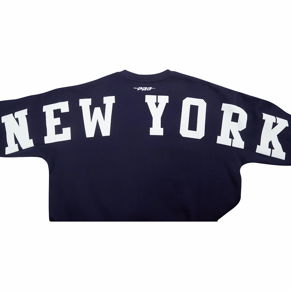 SUDADERA DE CUELLO REDONDO MLB NEW YORK YANKEES WINGSPAN