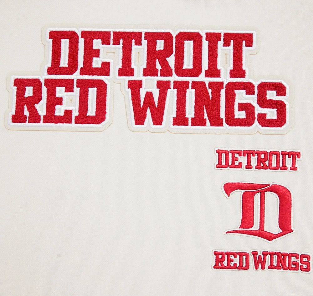 SUDADERA DE CUELLO REDONDO NHL DETROIT RED WINGS RETRO CLASSICS PARA MUJER