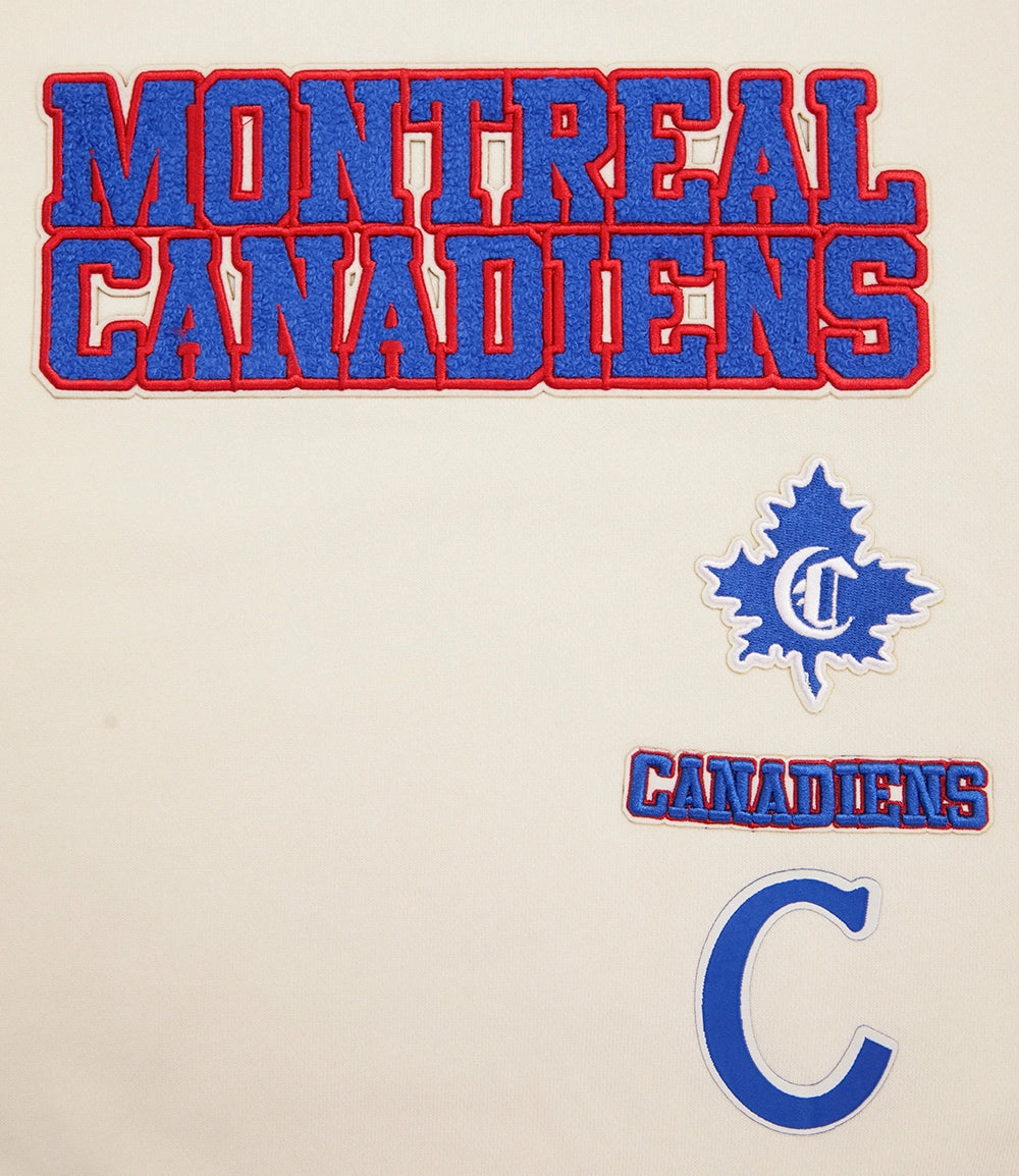SUDADERA DE CUELLO REDONDO NHL MONTREAL CANADIENS RETRO CLASSICS PARA MUJER
