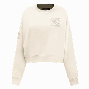 SUDADERA DE CUELLO REDONDO NHL NEW YORK RANGERS NEUTRAL PARA MUJER