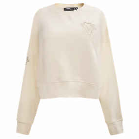 SUDADERA DE CUELLO REDONDO NHL PITTSBURGH PENGUINS NEUTRAL PARA MUJER