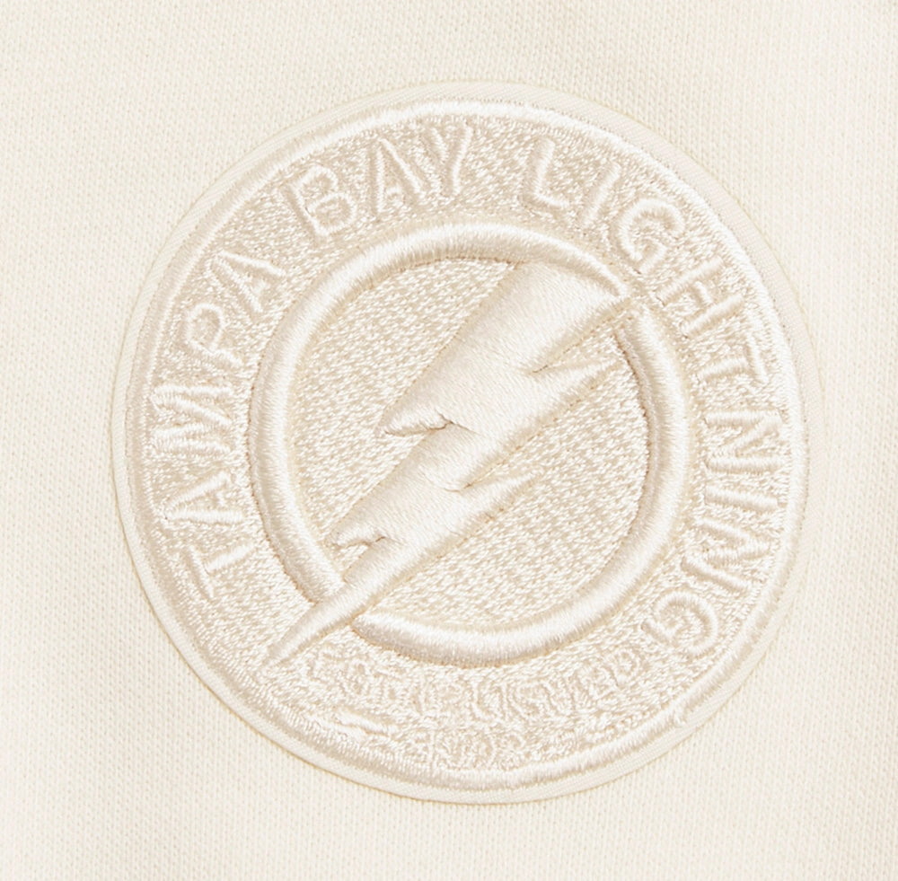 SUDADERA DE CUELLO REDONDO NHL TAMPA BAY LIGHTNING NEUTRAL PARA MUJER