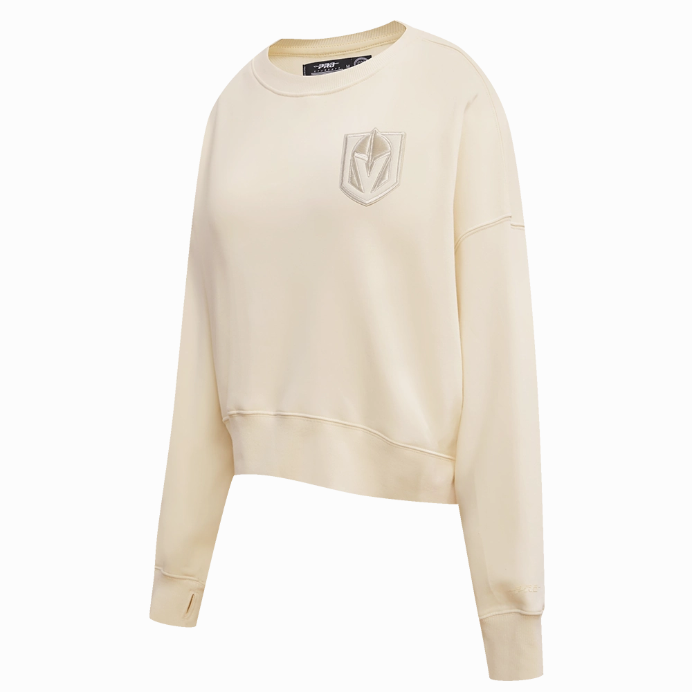 SUDADERA DE CUELLO REDONDO NHL VEGAS GOLDEN KNIGHTS NEUTRAL PARA MUJER