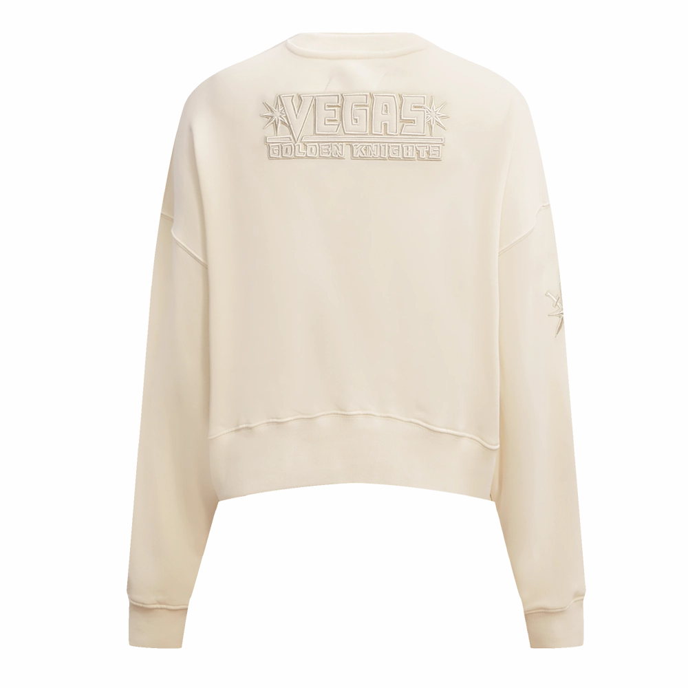SUDADERA DE CUELLO REDONDO NHL VEGAS GOLDEN KNIGHTS NEUTRAL PARA MUJER