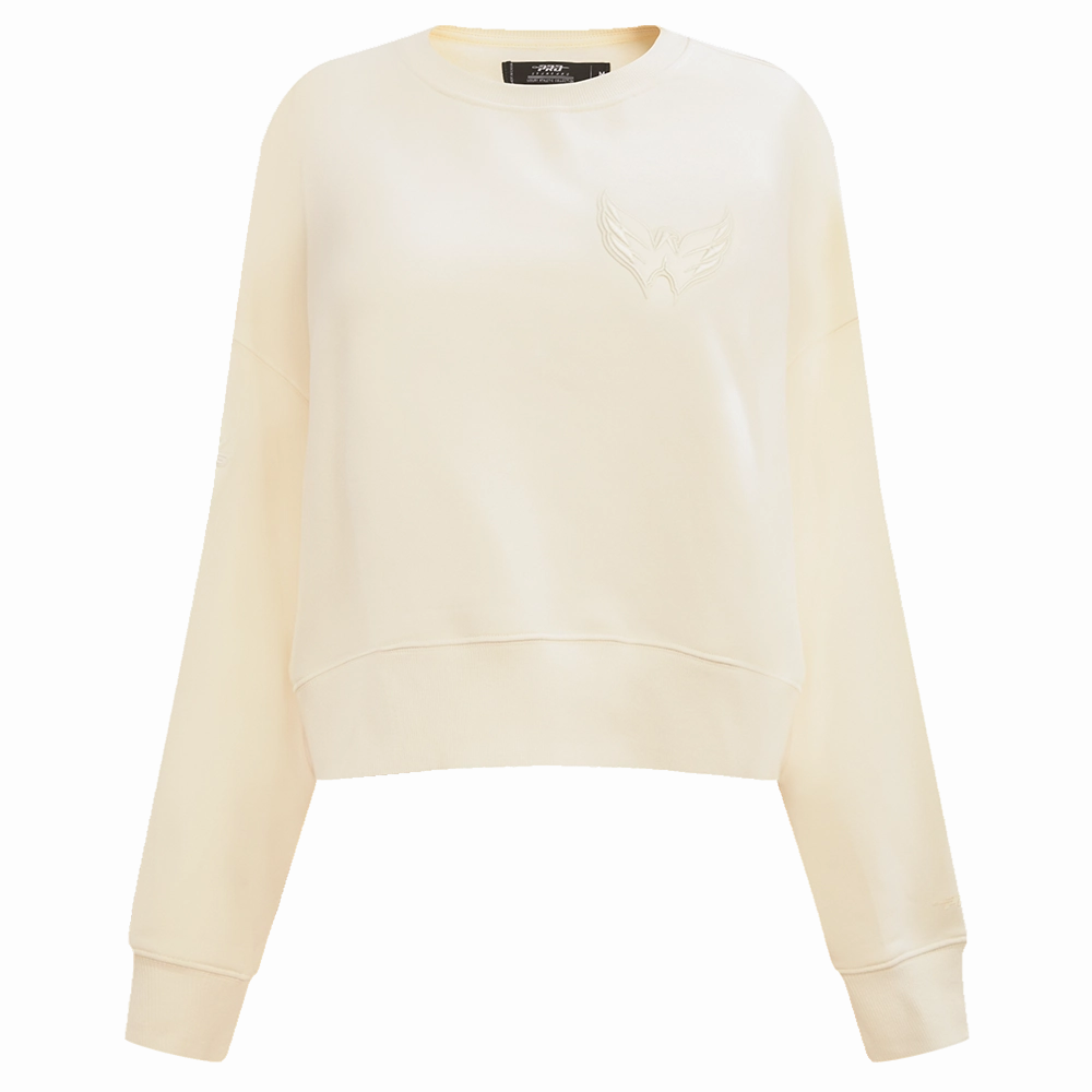 SUDADERA DE CUELLO REDONDO NHL WASHINGTON CAPITALS NEUTRAL PARA MUJER