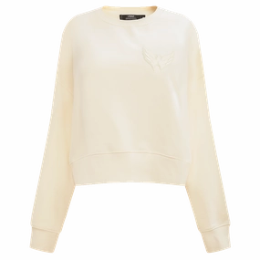 SUDADERA DE CUELLO REDONDO NHL WASHINGTON CAPITALS NEUTRAL PARA MUJER