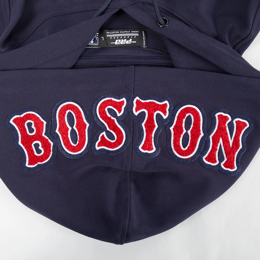 SUDADERA DE MANGA CORTA MLB BOSTON RED SOX CLASSIC CHENILLE