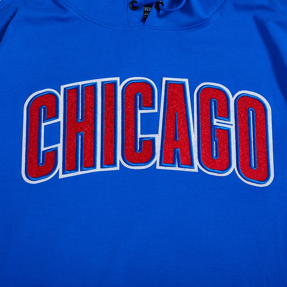 SUDADERA DE MANGA CORTA MLB CHICAGO CUBS CLASSIC CHENILLE