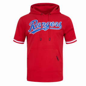 SUDADERA DE MANGA CORTA MLB TEXAS RANGERS CLASSIC CHENILLE