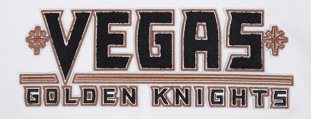 SUDADERA DE MANGA CORTA NHL VEGAS GOLDEN KNIGHTS CLASSIC CHENILLE