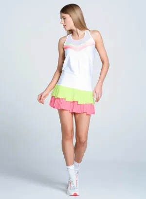 Back To School Sale Sunset Spin Tie Back Tank