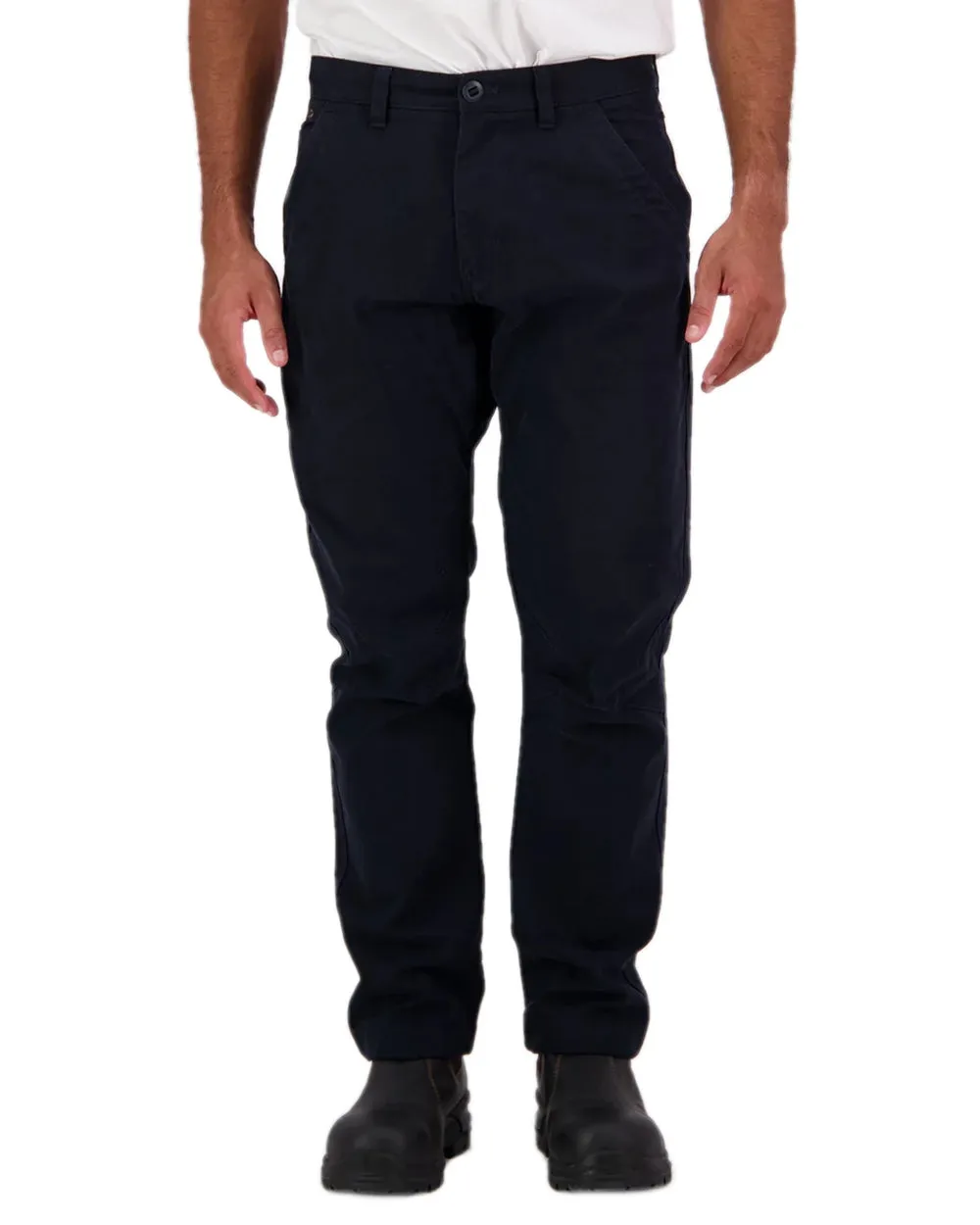Swanndri Mens Bedrock Canvas Work Pants Heavy Duty Work Pants