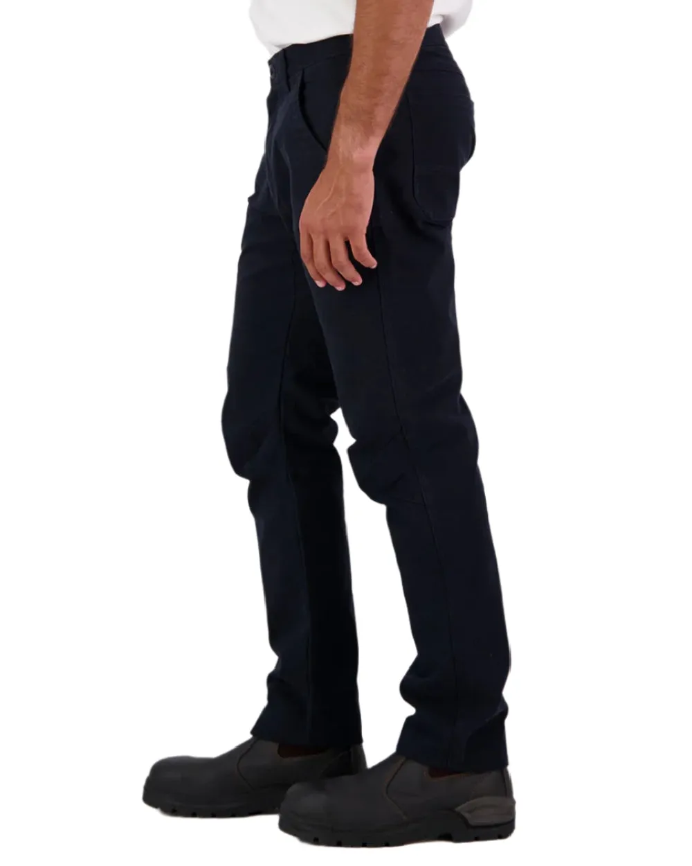 Swanndri Mens Bedrock Canvas Work Pants Heavy Duty Work Pants