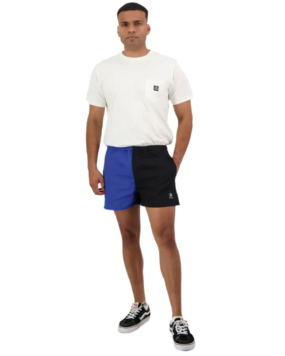 Swanndri Mens Chequered Rugby Shorts Summer Cargo Shorts Men