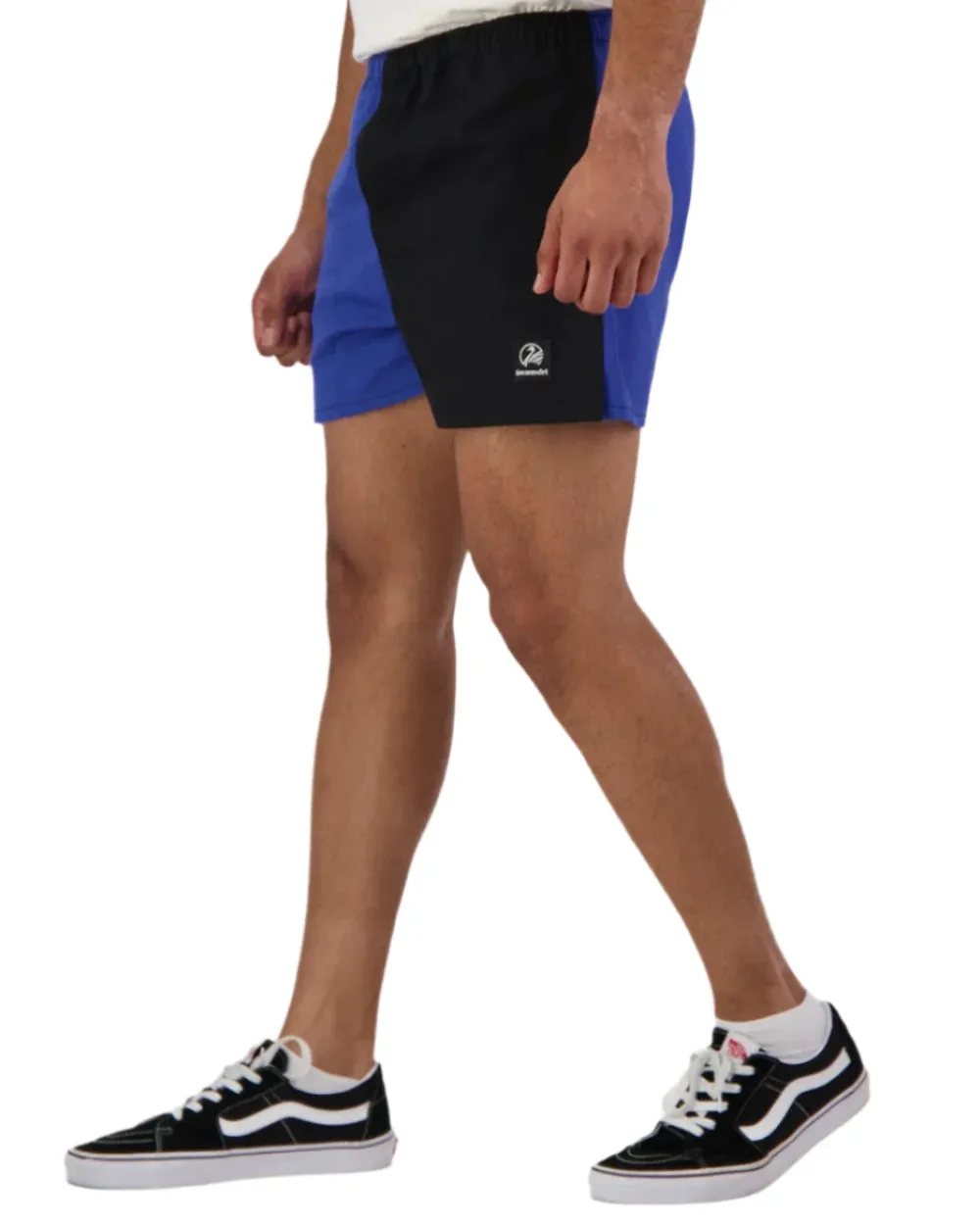 Swanndri Mens Chequered Rugby Shorts Summer Cargo Shorts Men