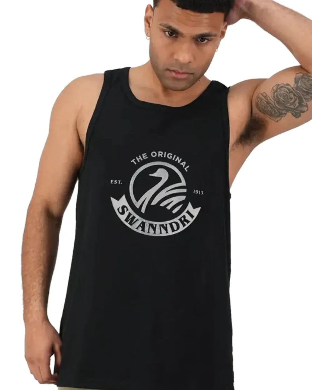Swanndri Mens Classic Singlet Cotton Farming Shirts