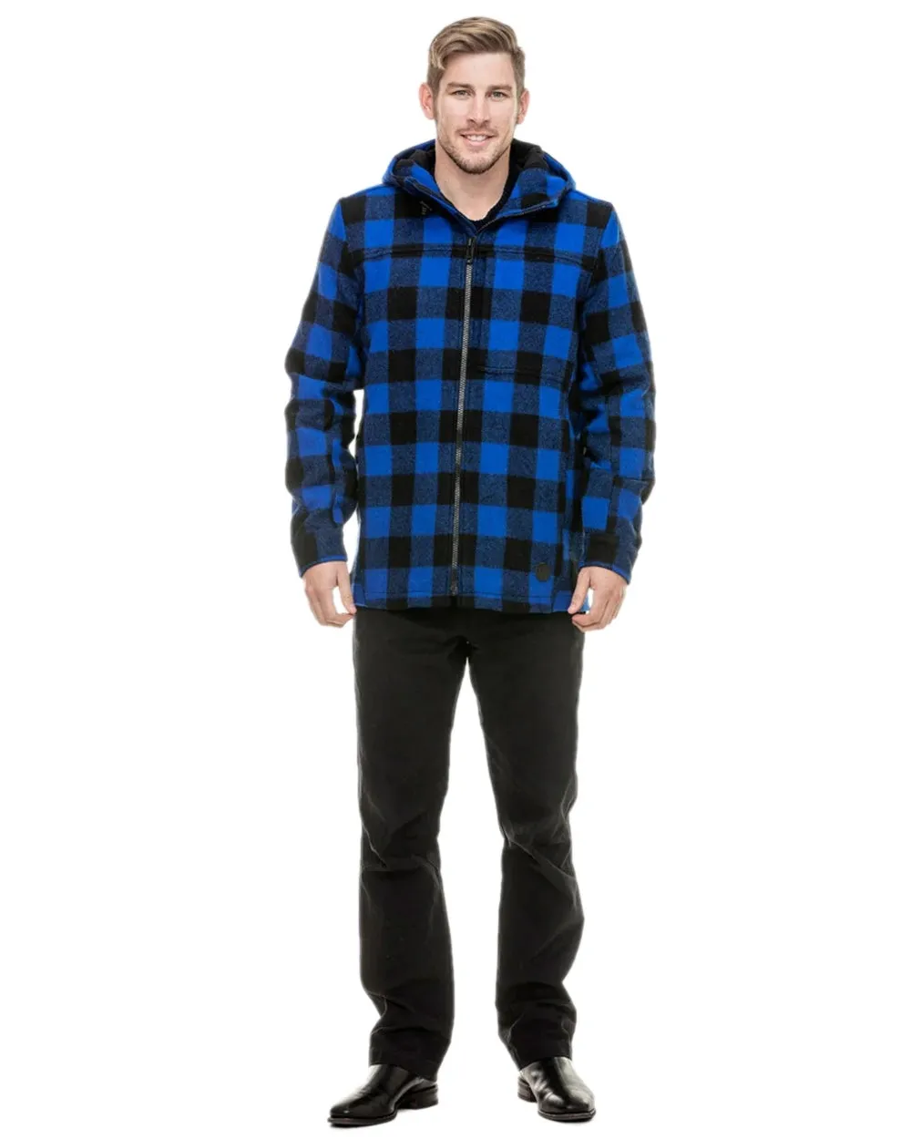 Swanndri Mens Hudson Wool Hoodie Dog Walking Waterproof Jackets