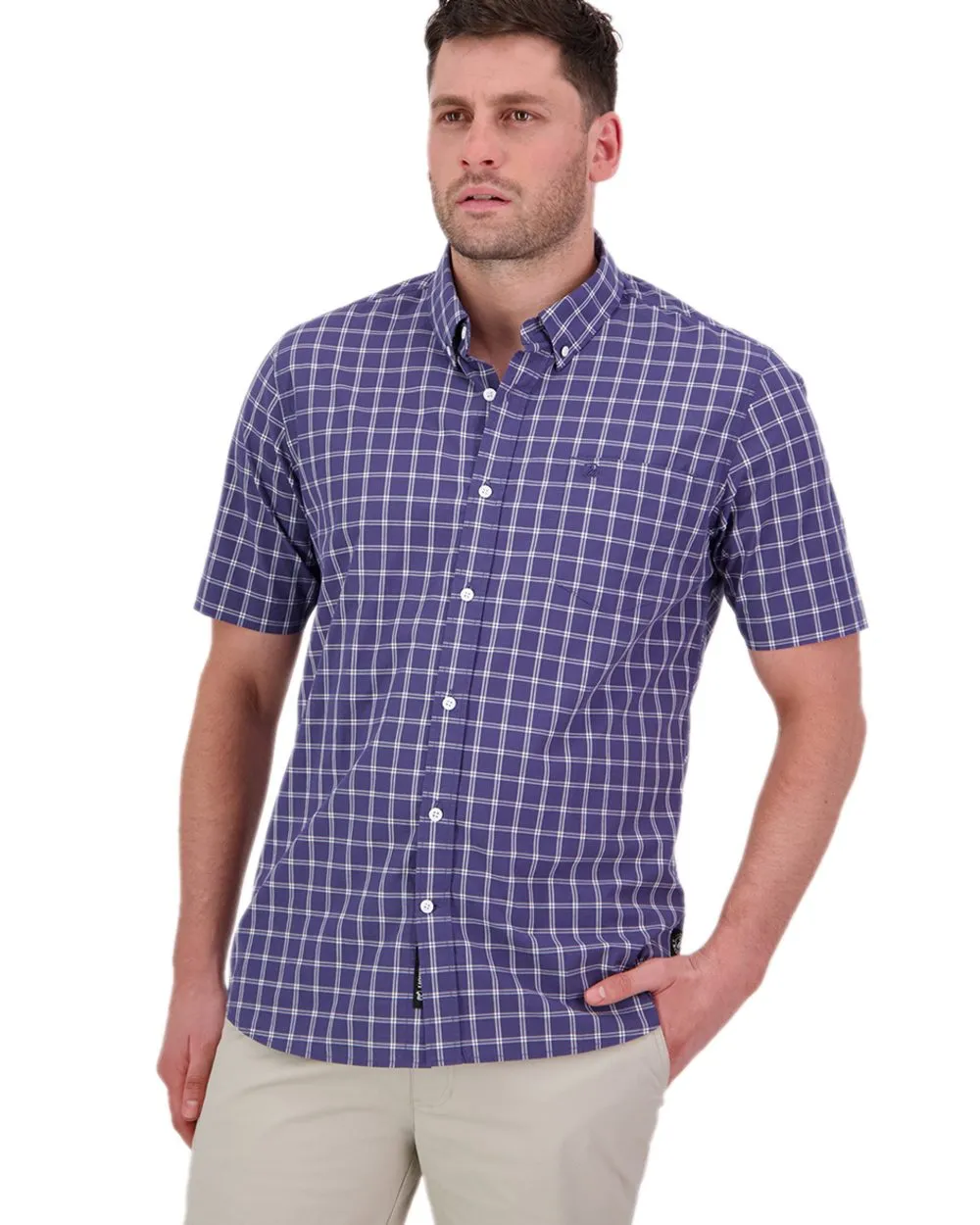 Swanndri Mens Lancewood Short Sleeve Shirt Hiking Shirts for Men