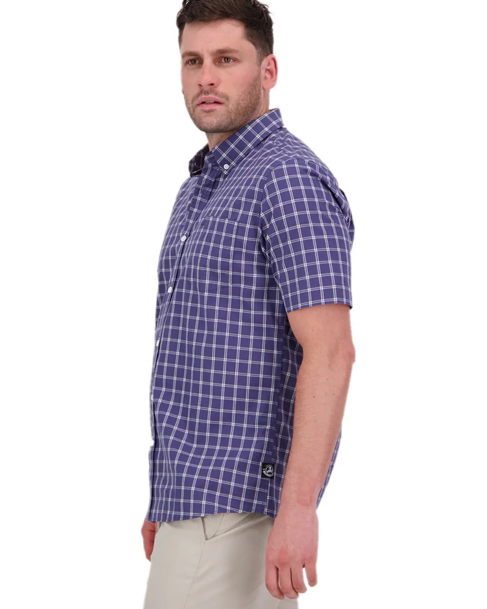 Swanndri Mens Lancewood Short Sleeve Shirt Hiking Shirts for Men