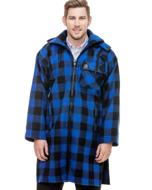 Swanndri Mens Mosgiel Wool Bushshirt with Zip Up Front Breathable Work Shirts