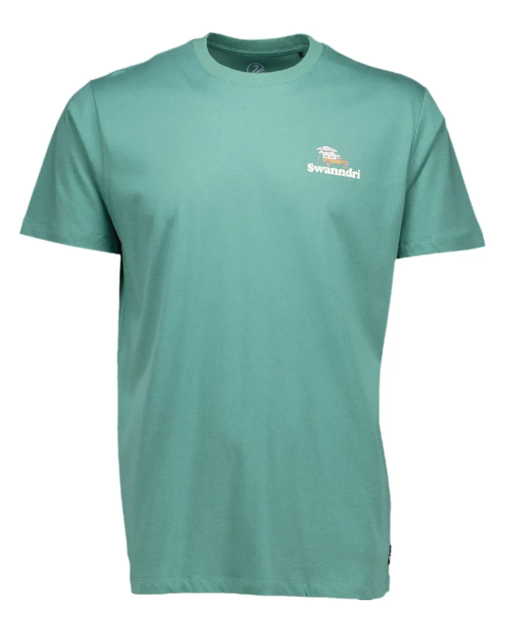 Swanndri Mens Pop Top Printed T Shirt Quick-Dry Hiking Shirts