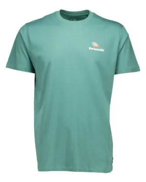 Swanndri Mens Pop Top Printed T Shirt Quick-Dry Hiking Shirts