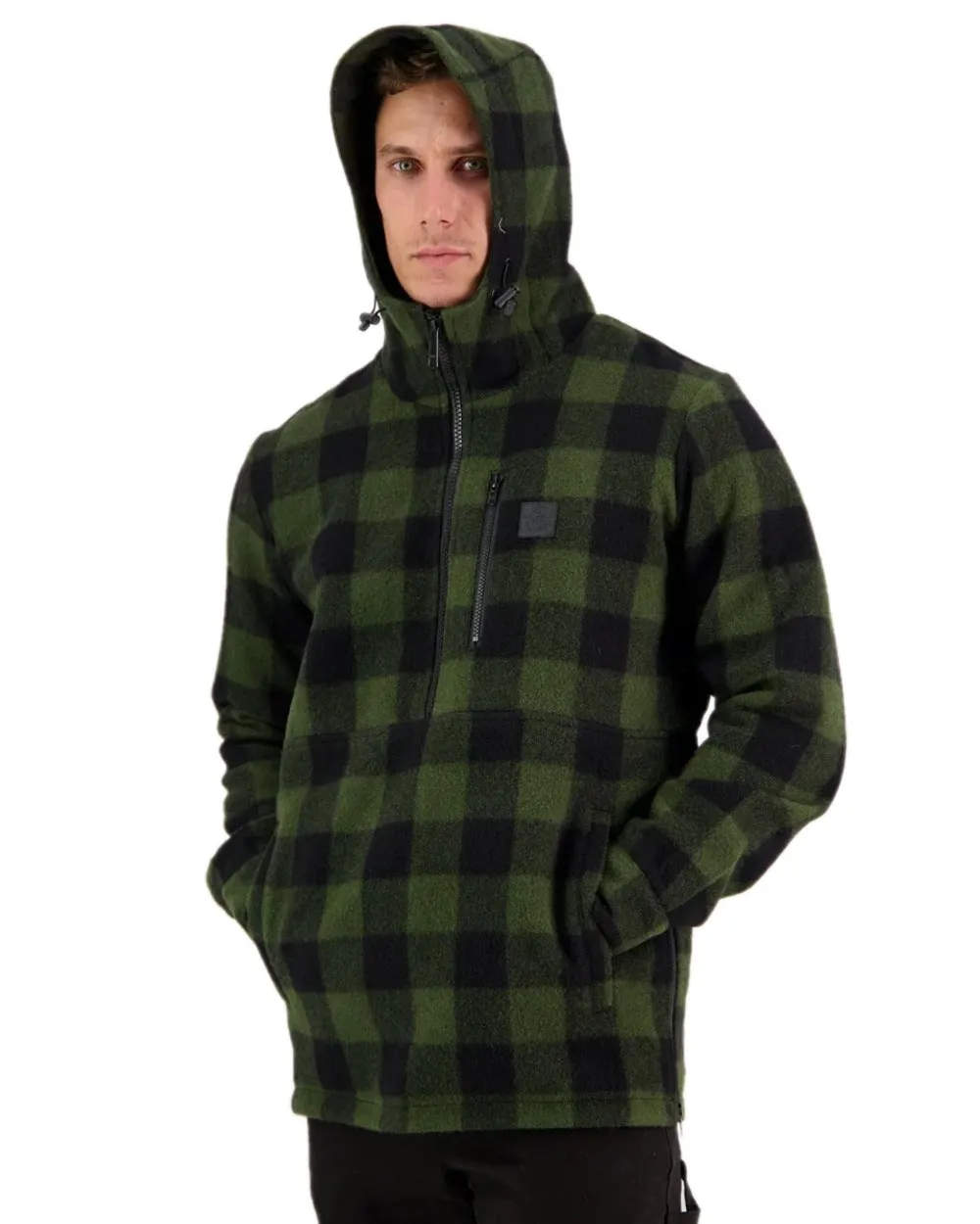 Swanndri Mens Reidston Wool Anorak Men's Jackets and Coats