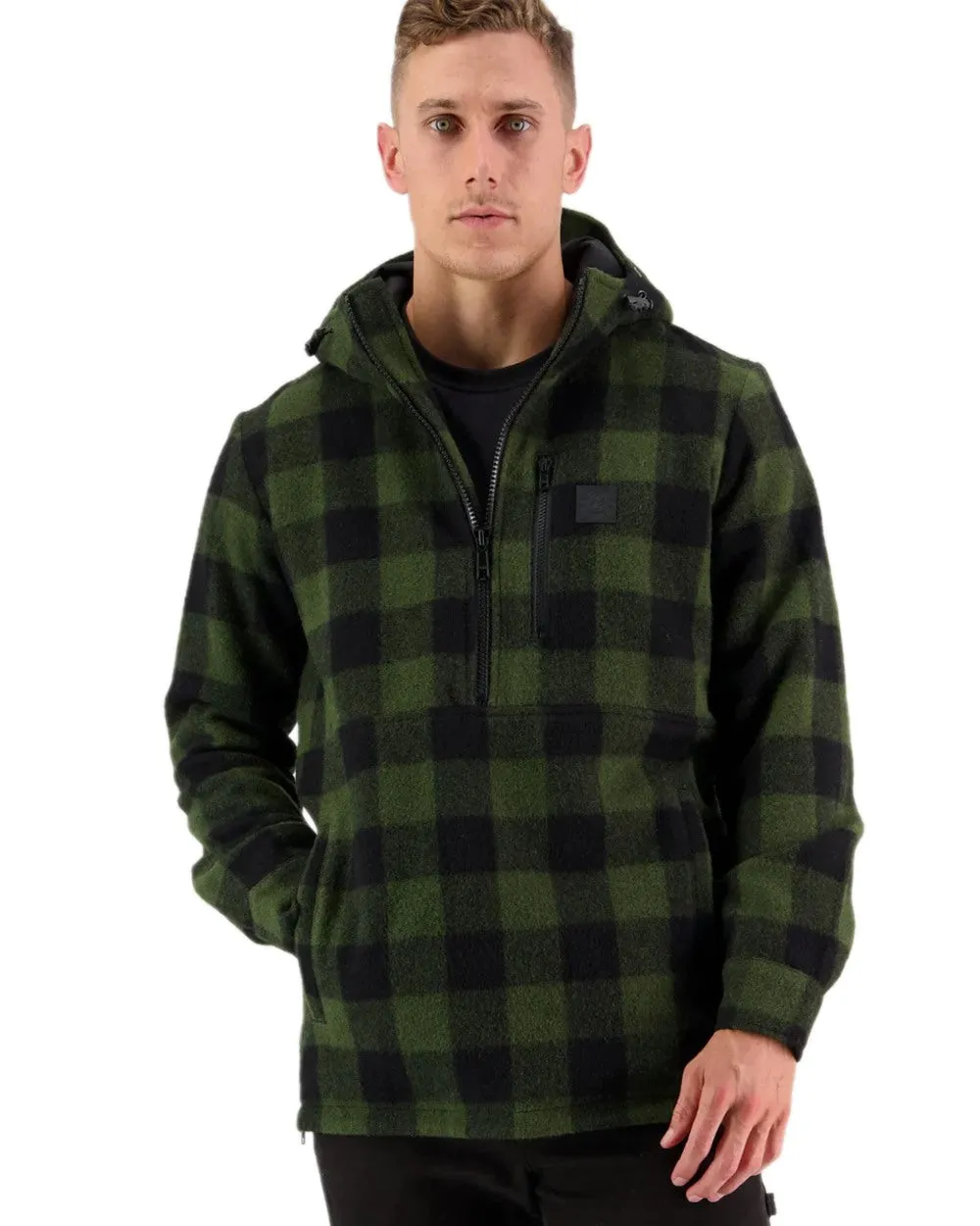 Swanndri Mens Reidston Wool Anorak Men's Jackets and Coats