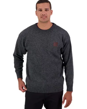 Swanndri Mens Seafarer Wool Crew Neck Jersey Lambswool Crew Sweaters