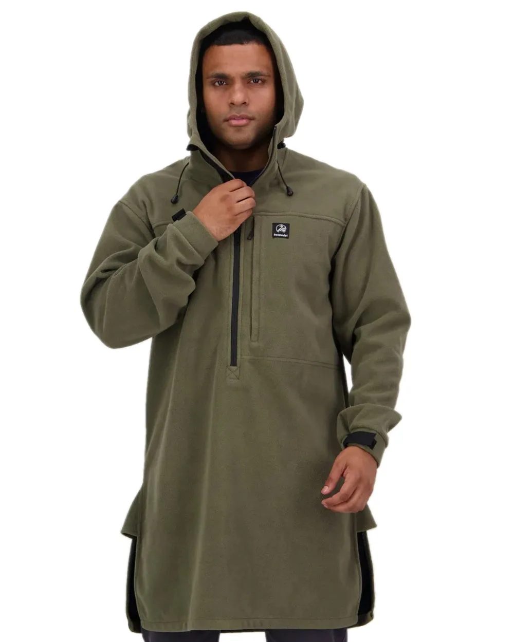 Swanndri Mens Tundra V2 Technical Fleece Anorak Dog Walking Waterproof Jackets