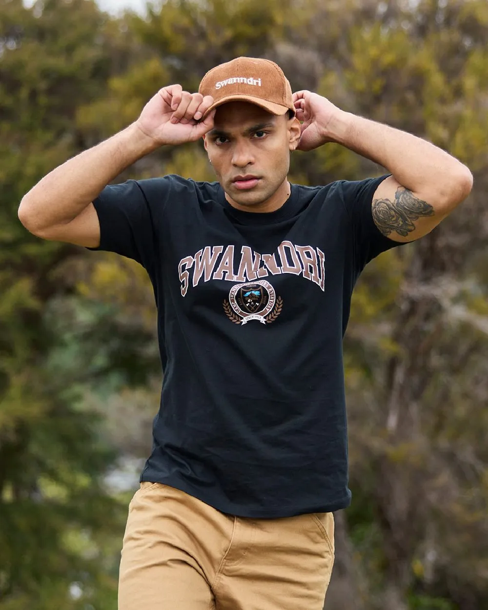 Swanndri Swanni Corduroy Cap Baseball Caps for Men
