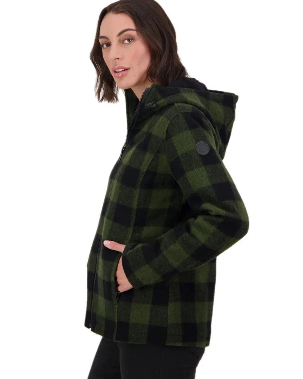 Swanndri Womens Seattle V2 Wool Hoodie Dog Walking Waterproof Jackets