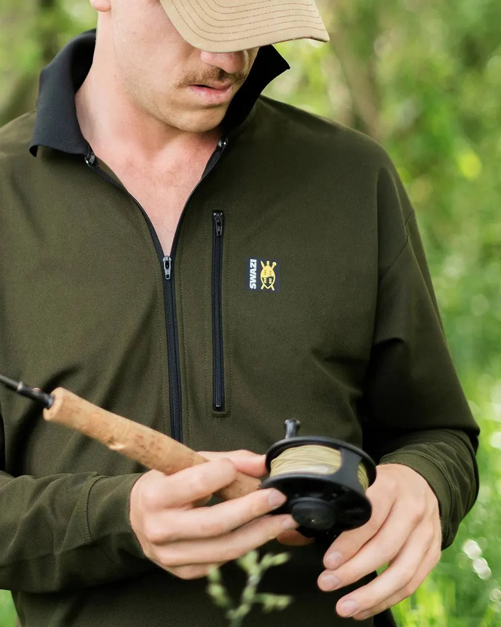 Swazi Mens Climb Max Long Sleeve Polo Shirt Bushcraft Flannel Shirts