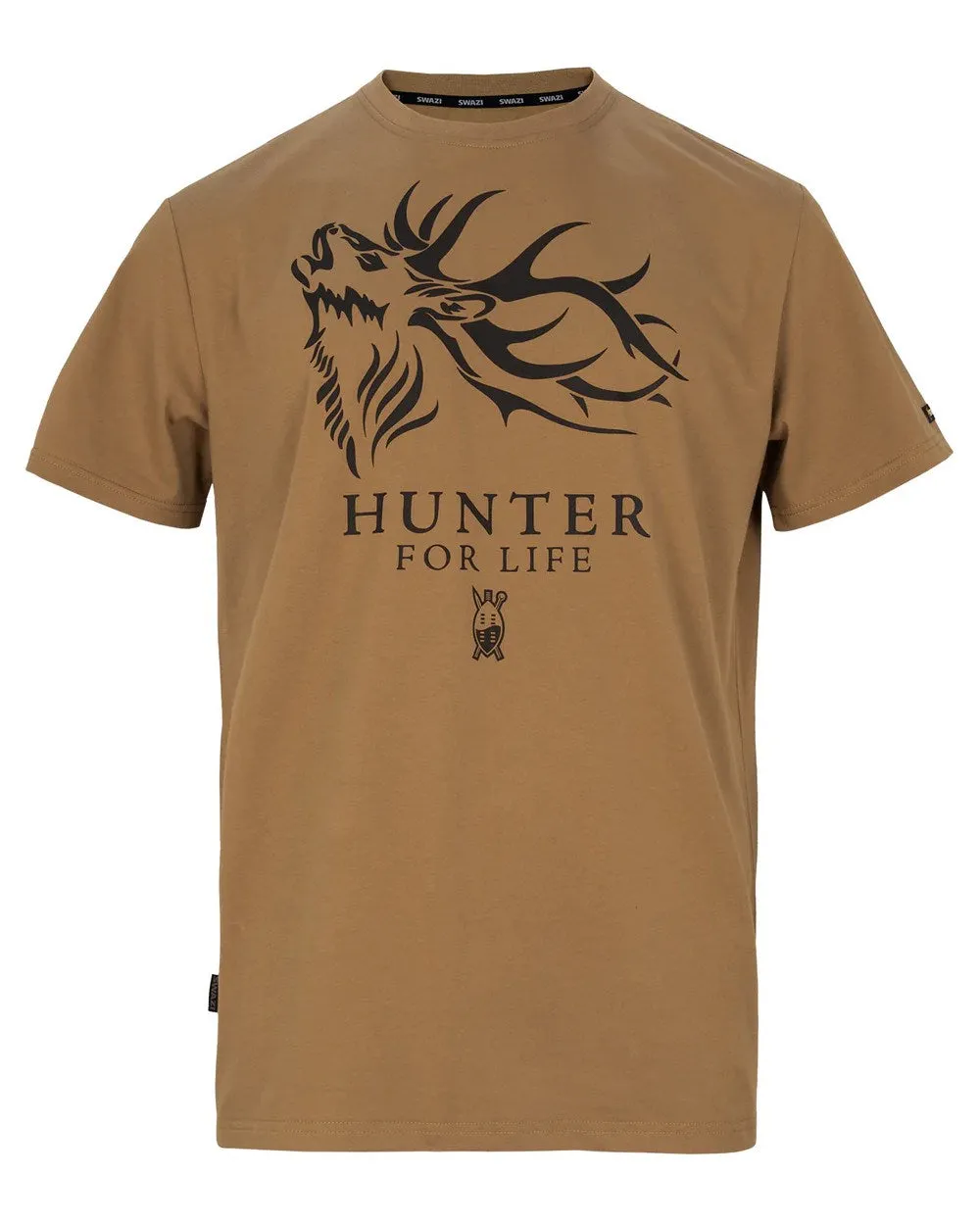 Swazi Mens Hunter For Life T-Shirt Shooting Oxford Shirts