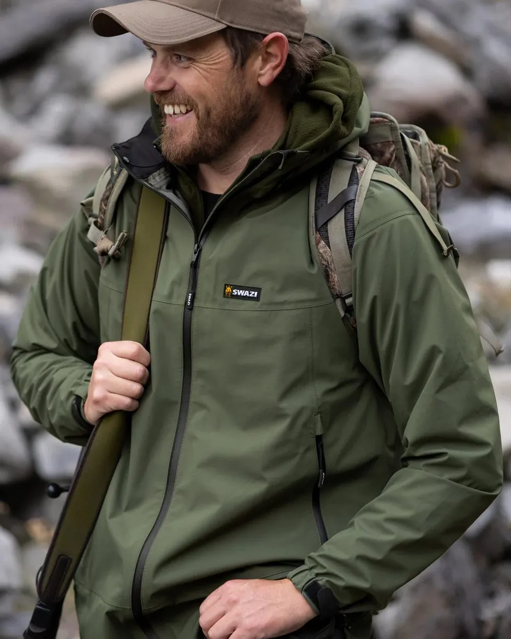 Swazi Mens Sentinel Ultralight Jacket Waterproof Windbreaker Men