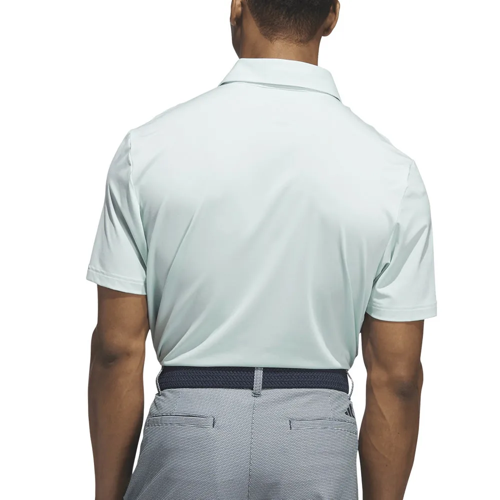 Power Every Step Easter Sale Adidas Ultimate365 Solid Polo Shirt - Semi Flash Aqua