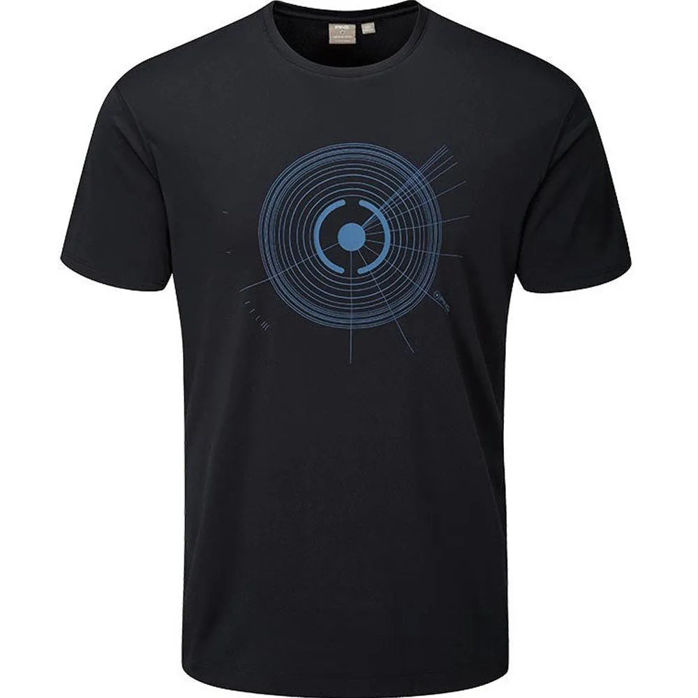 Ping Swing Tee Polo Shirt - Navy Designed to Dominate Own Every Step