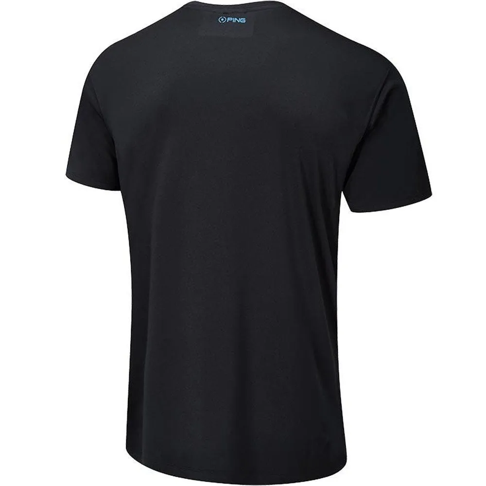 Ping Swing Tee Polo Shirt - Navy Fuel Your Fire