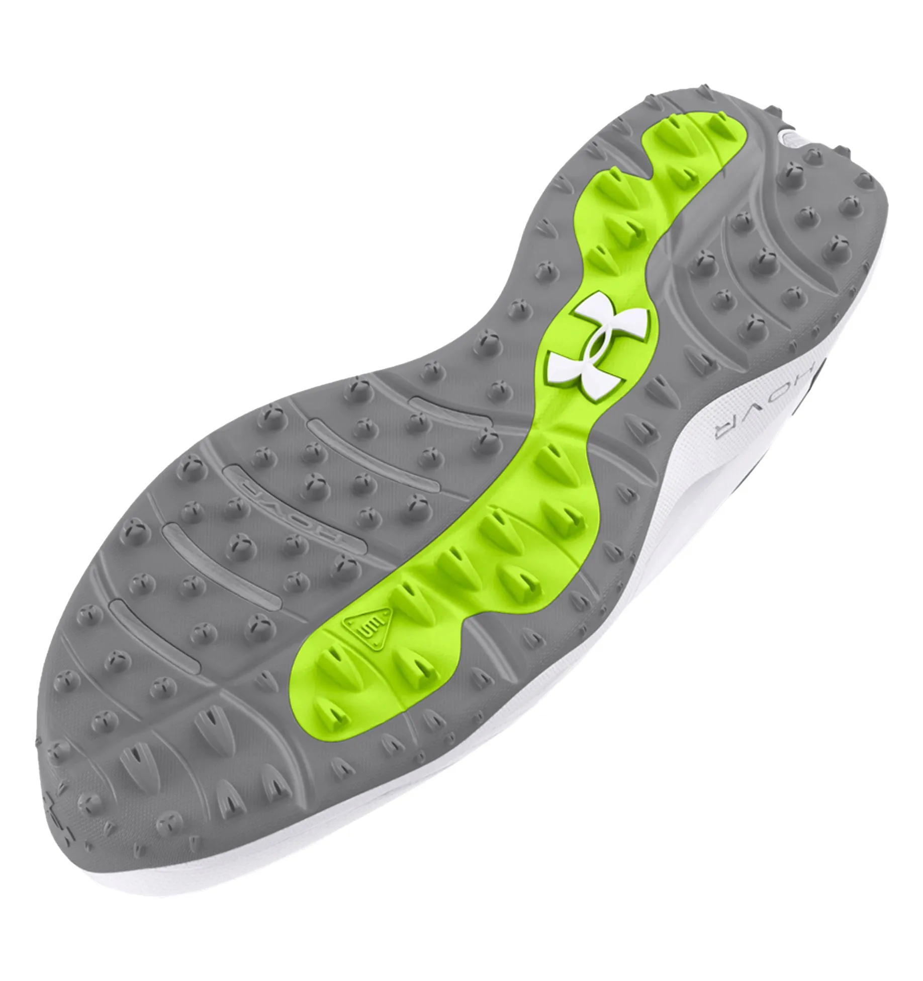 Economical Own Every Step Under Armour Drive Pro Spikeless Golf Shoes - White/Metallic Gun Metal