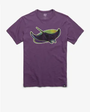TAMPA BAY RAYS COOPERSTOWN GRIT '47 SCRUM TEE